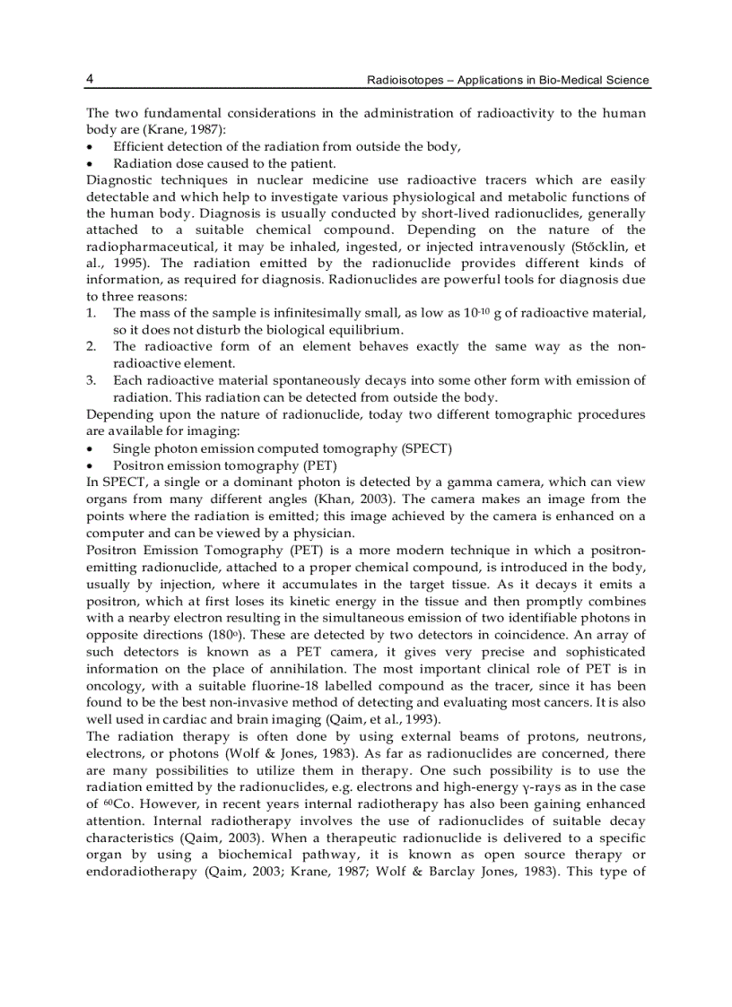 image for page Radioisotopes Applications in Bio Medical Science