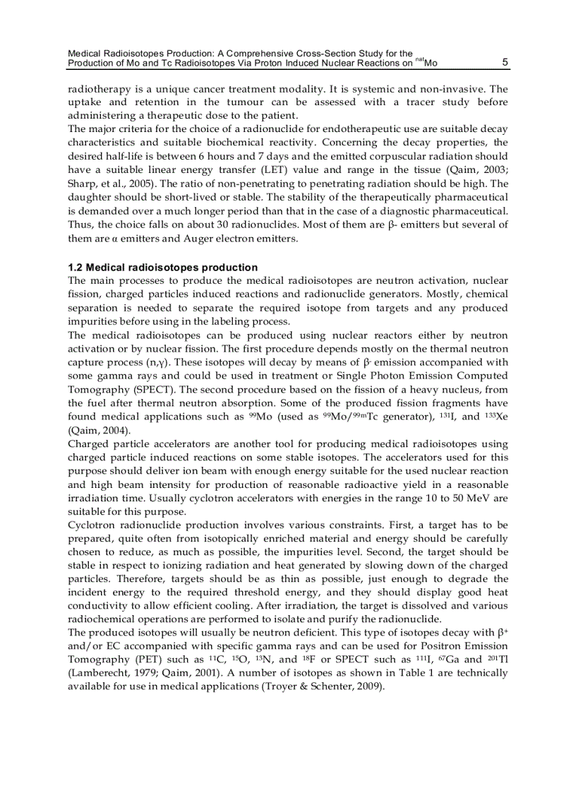 image for page Radioisotopes Applications in Bio Medical Science