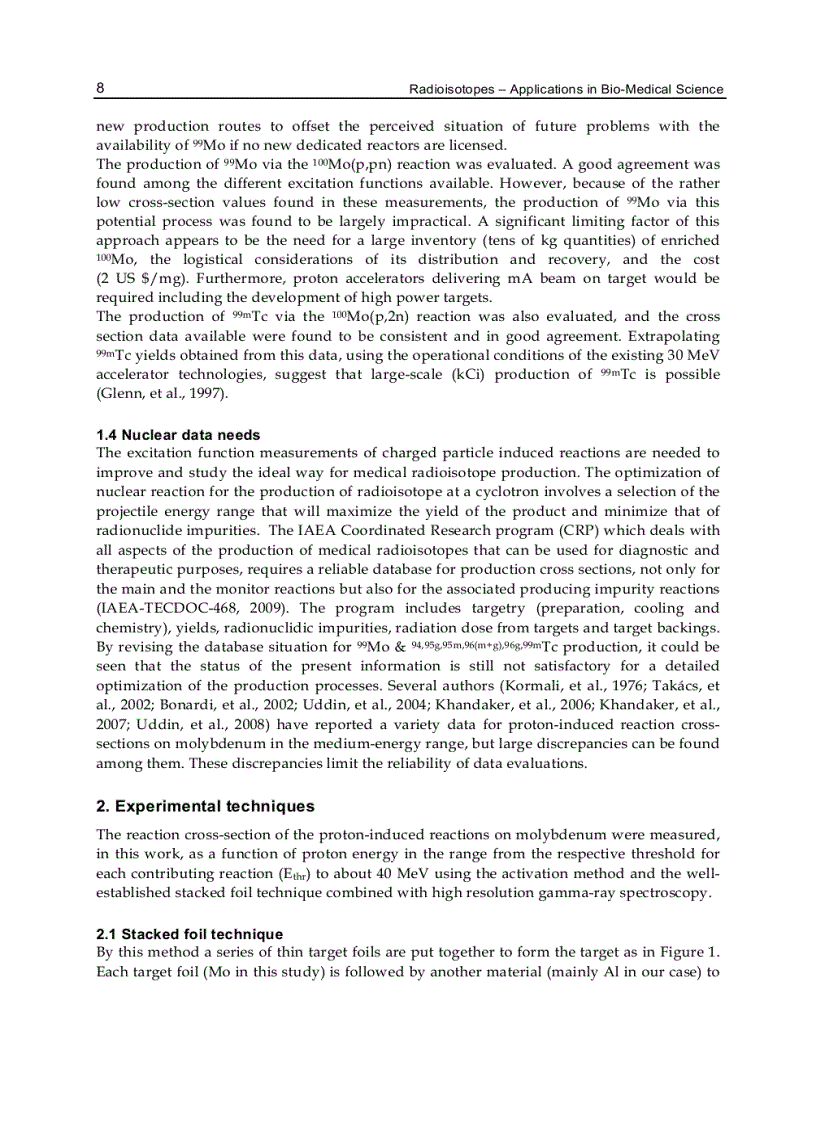 image for page Radioisotopes Applications in Bio Medical Science