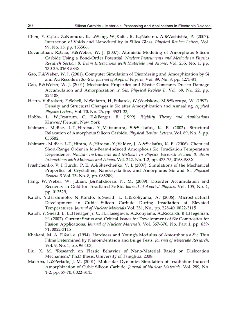image for page Silicon Carbide Materials Processing and Applications in Electronic Devices