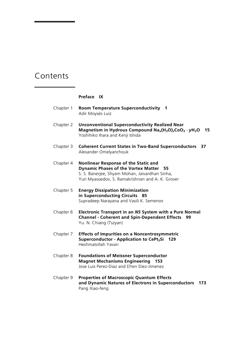 image for page Superconductivity Theory and Applications