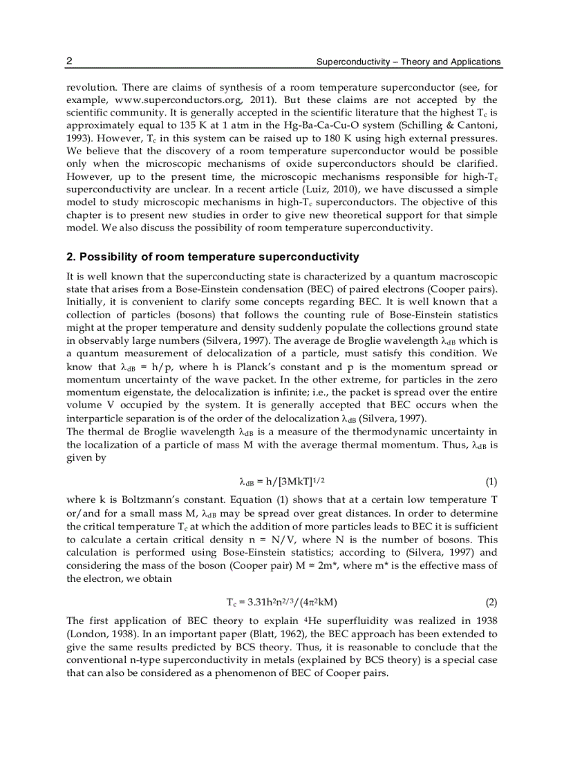 image for page Superconductivity Theory and Applications