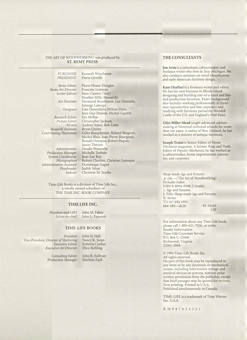 image for page The Art of Woodworking Vol 06 Shop Made Jigs and Fixtures