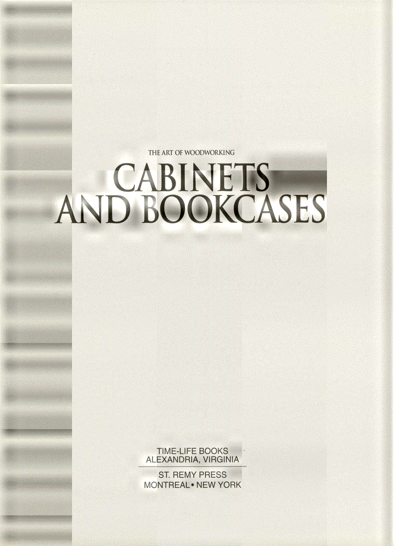 image for page The Art of Woodworking Vol 13 Cabinets and Bookcases