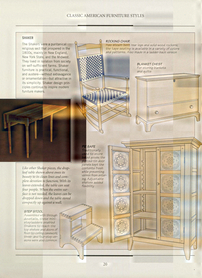image for page The Art of Woodworking Vol 16 Classic American Furniture