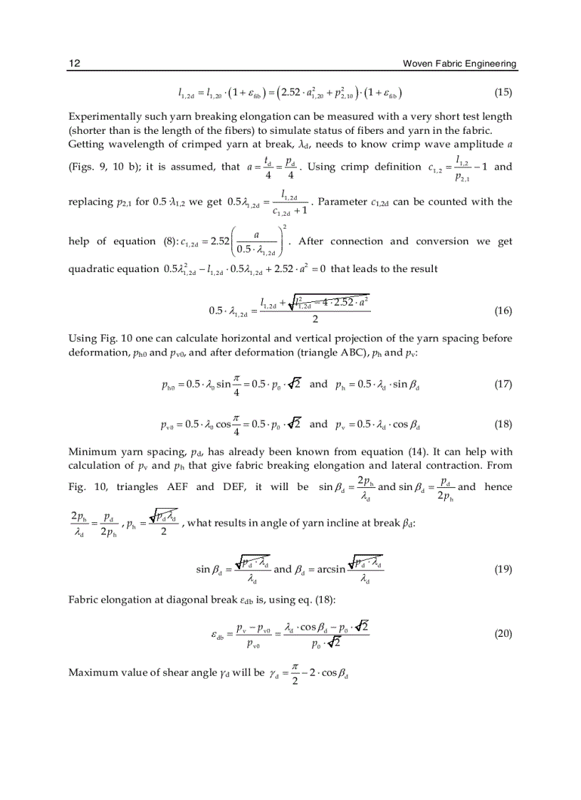 image for page Woven Fabric Engineering