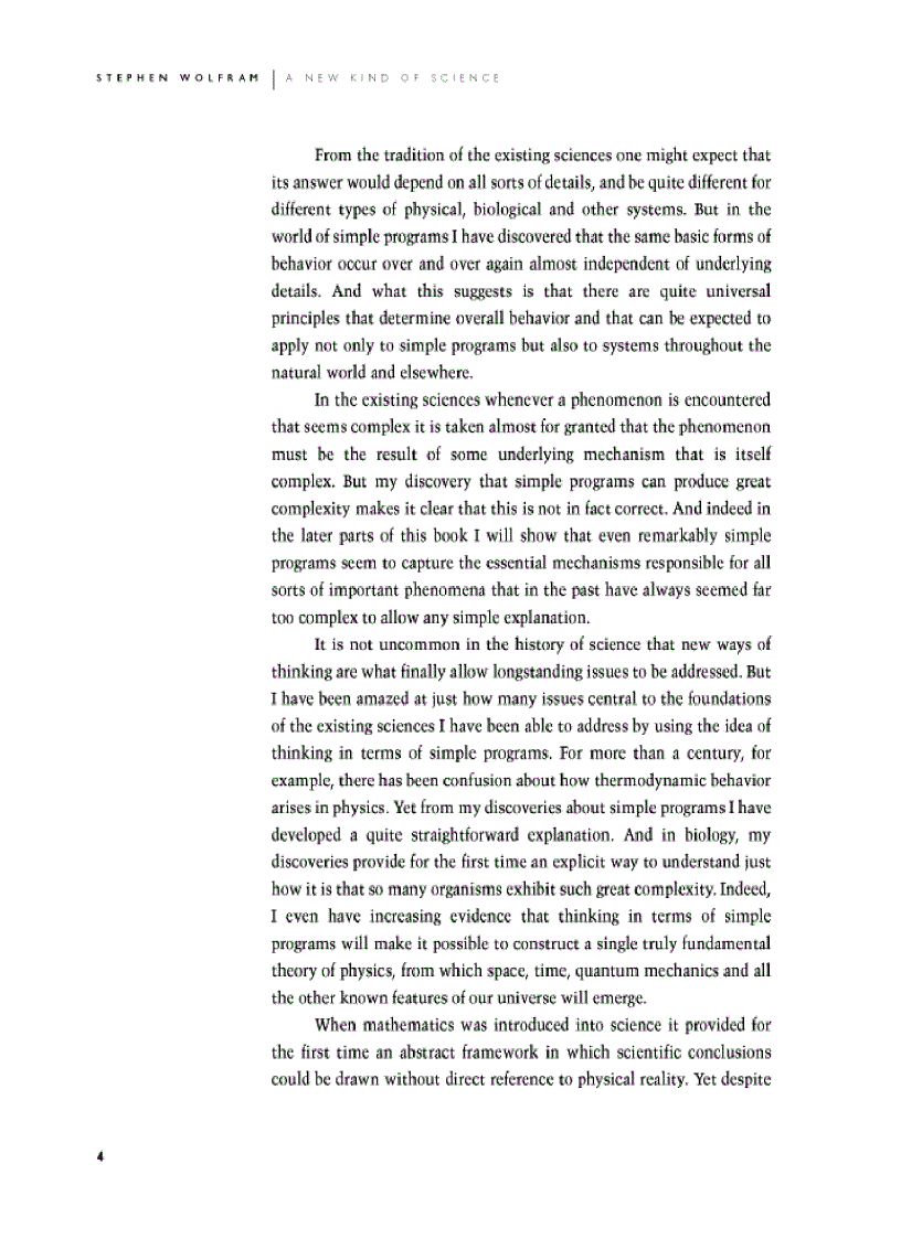 image for page A New Kind of Science First Edition