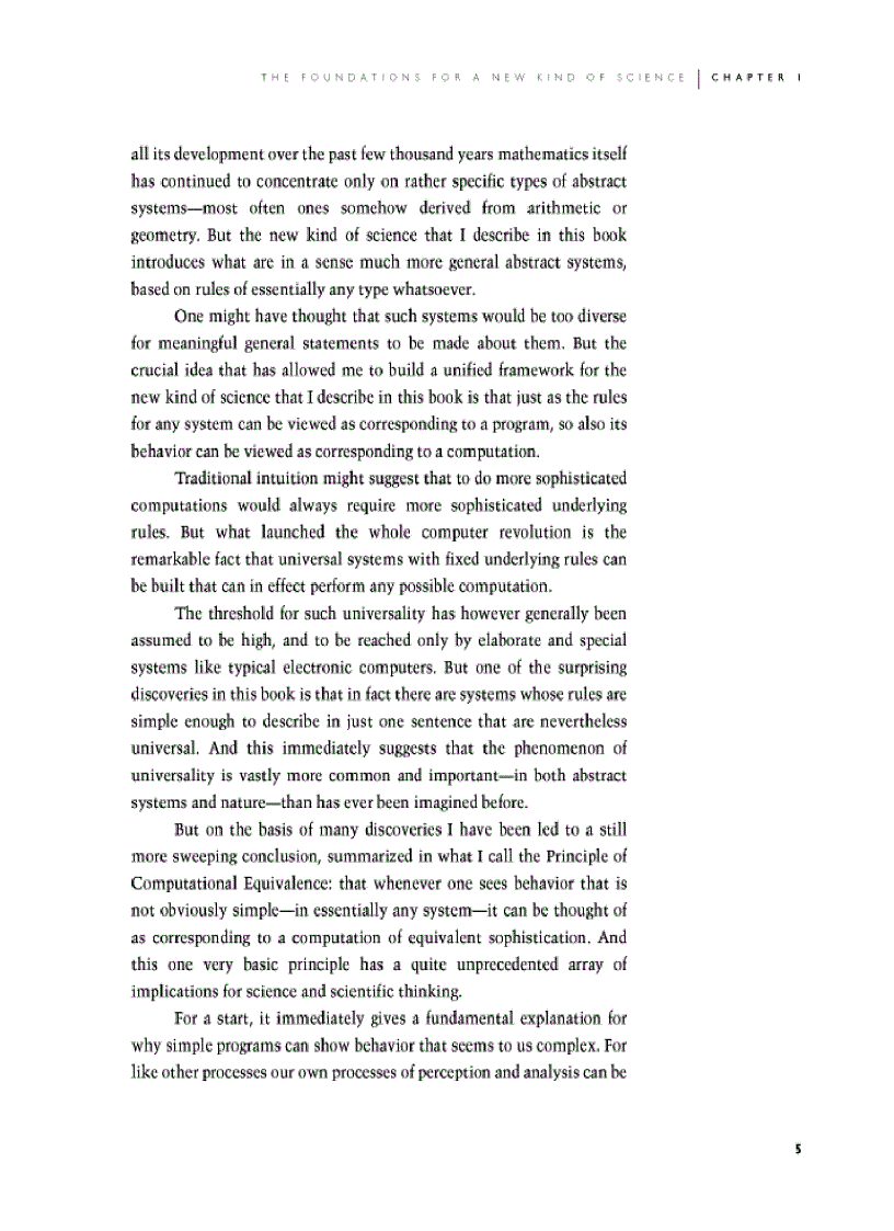 image for page A New Kind of Science First Edition