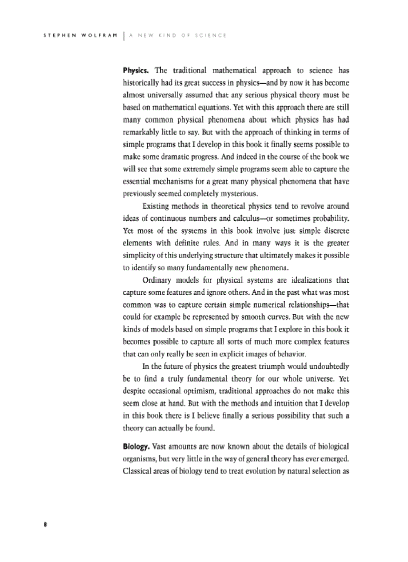 image for page A New Kind of Science First Edition