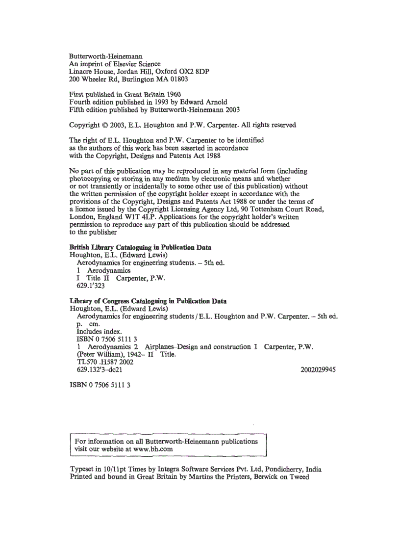 image for page Aerodynamics for Engineering Students 5th Edition