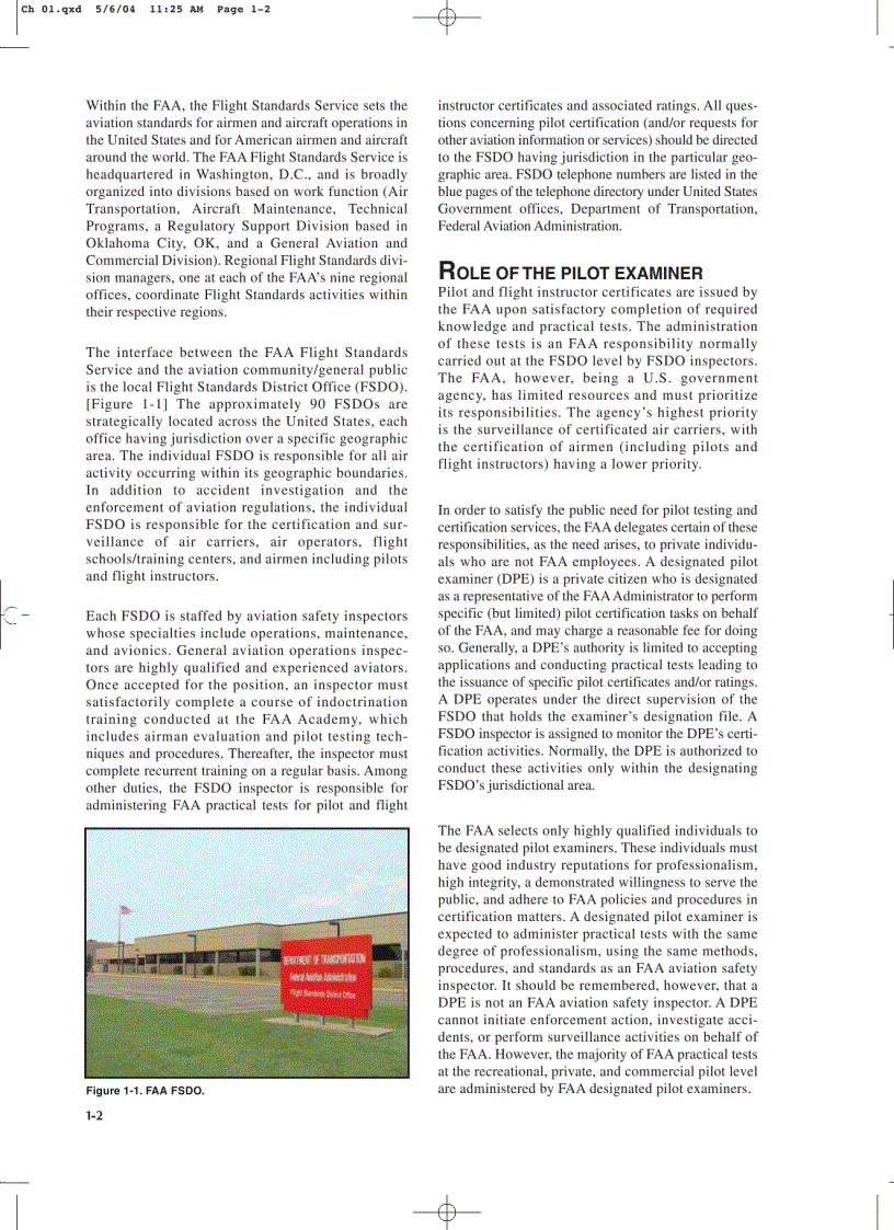 image for page Airplane Flying Handbook Federal Aviation Administration