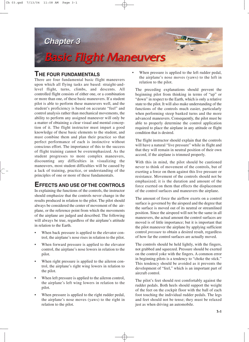 image for page Airplane Flying Handbook Federal Aviation Administration