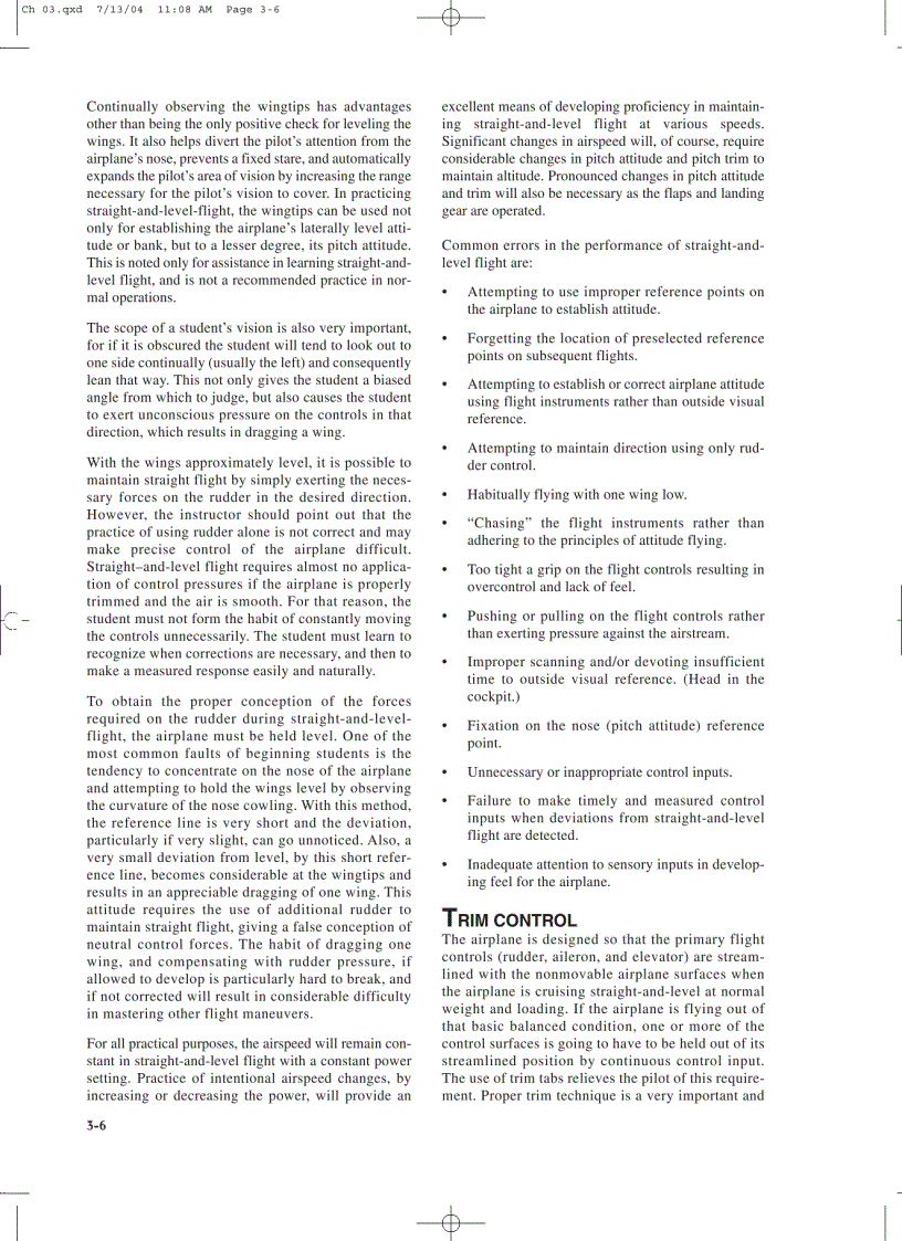 image for page Airplane Flying Handbook Federal Aviation Administration