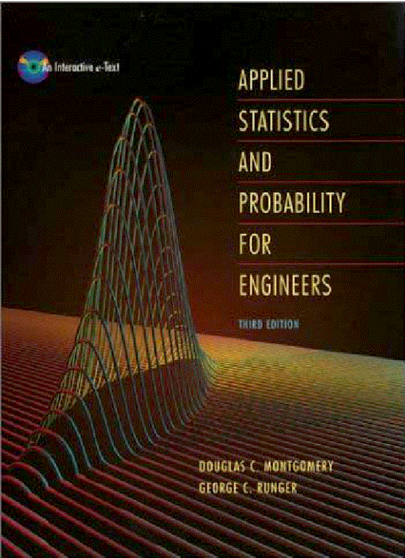 image for page Applied Statistics and Probability for Engineers 3rd Edition