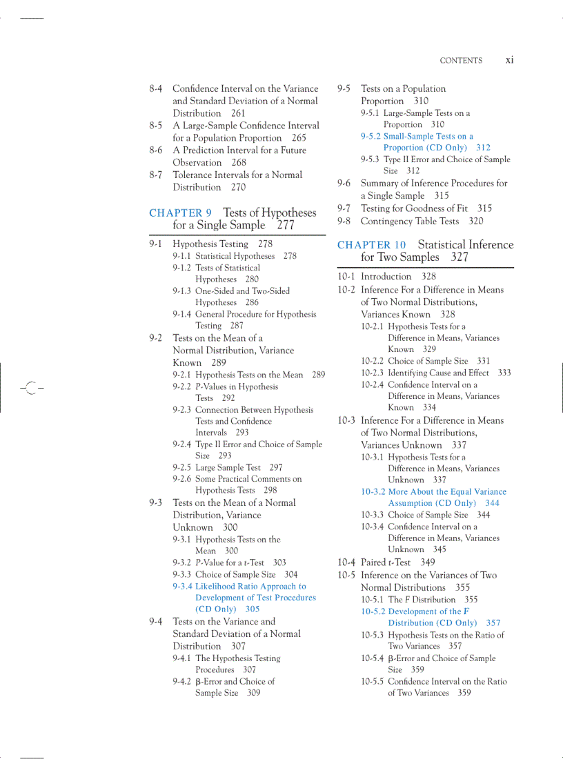image for page Applied Statistics and Probability for Engineers 3rd Edition