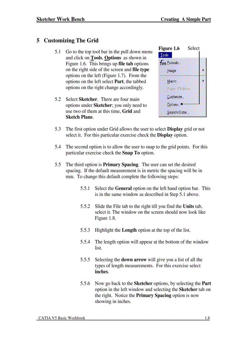 image for page Catia V5 workbook Release 3