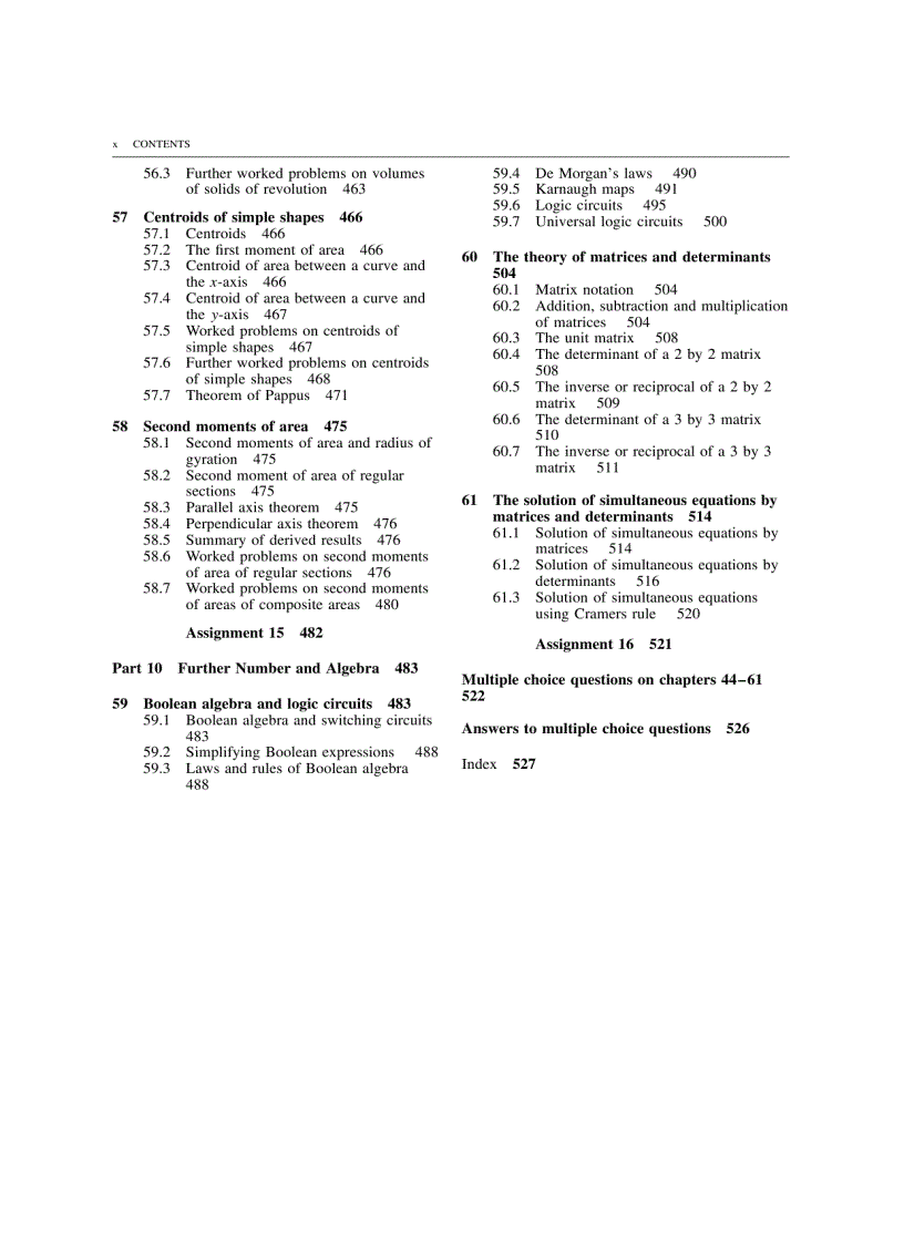 image for page Engineering Mathematics 4th Edition