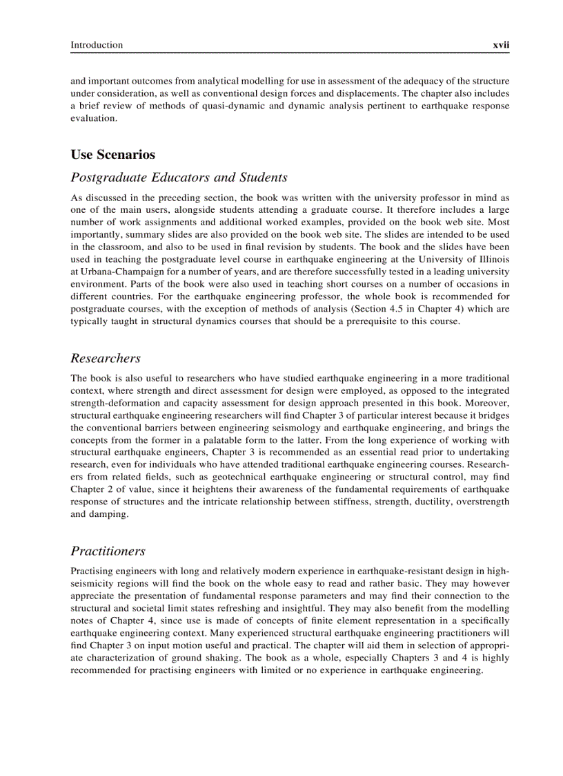 image for page Fundamentals of Earthquake Engineering