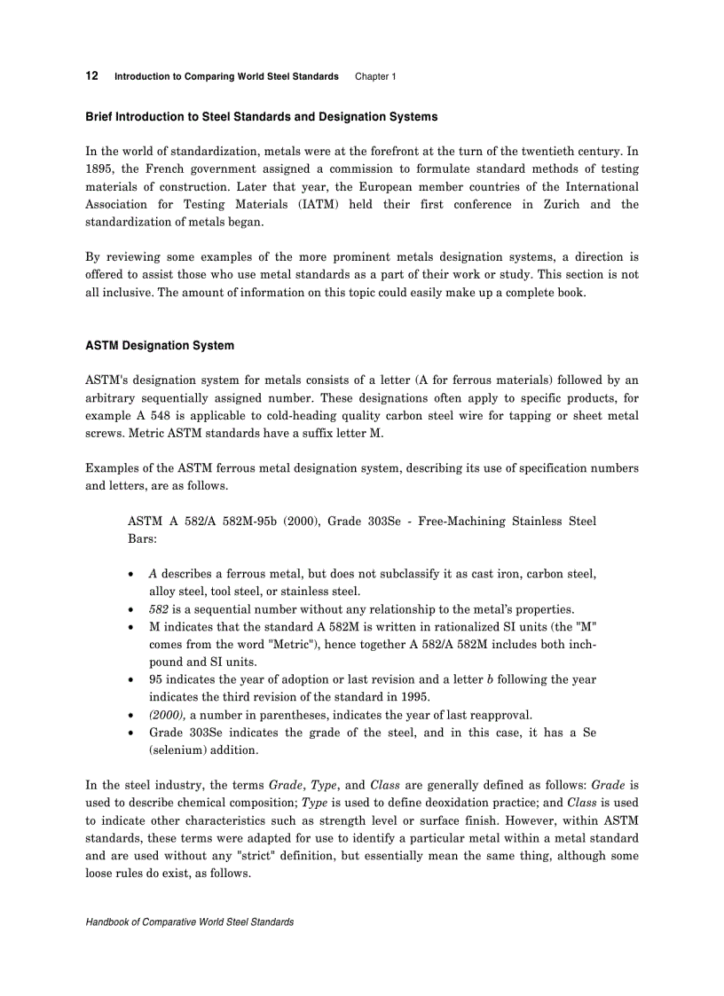 image for page Handbook of Comparative World Steel Standards