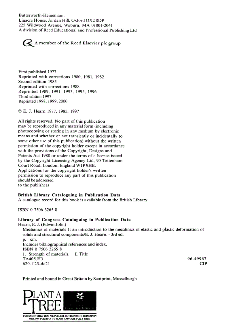 image for page Mechanics of Materials Volume 1 An Introduction 3rd Edition