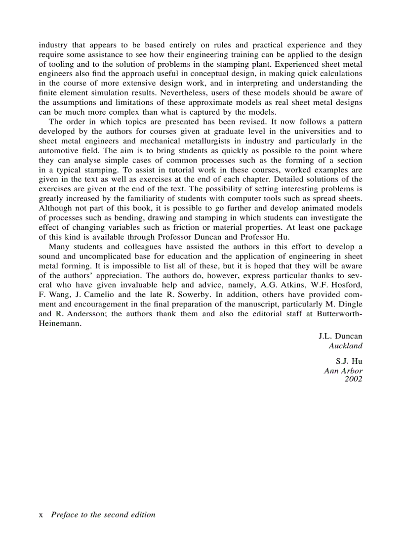 image for page Mechanics of Sheet Metal Forming 2nd Edition