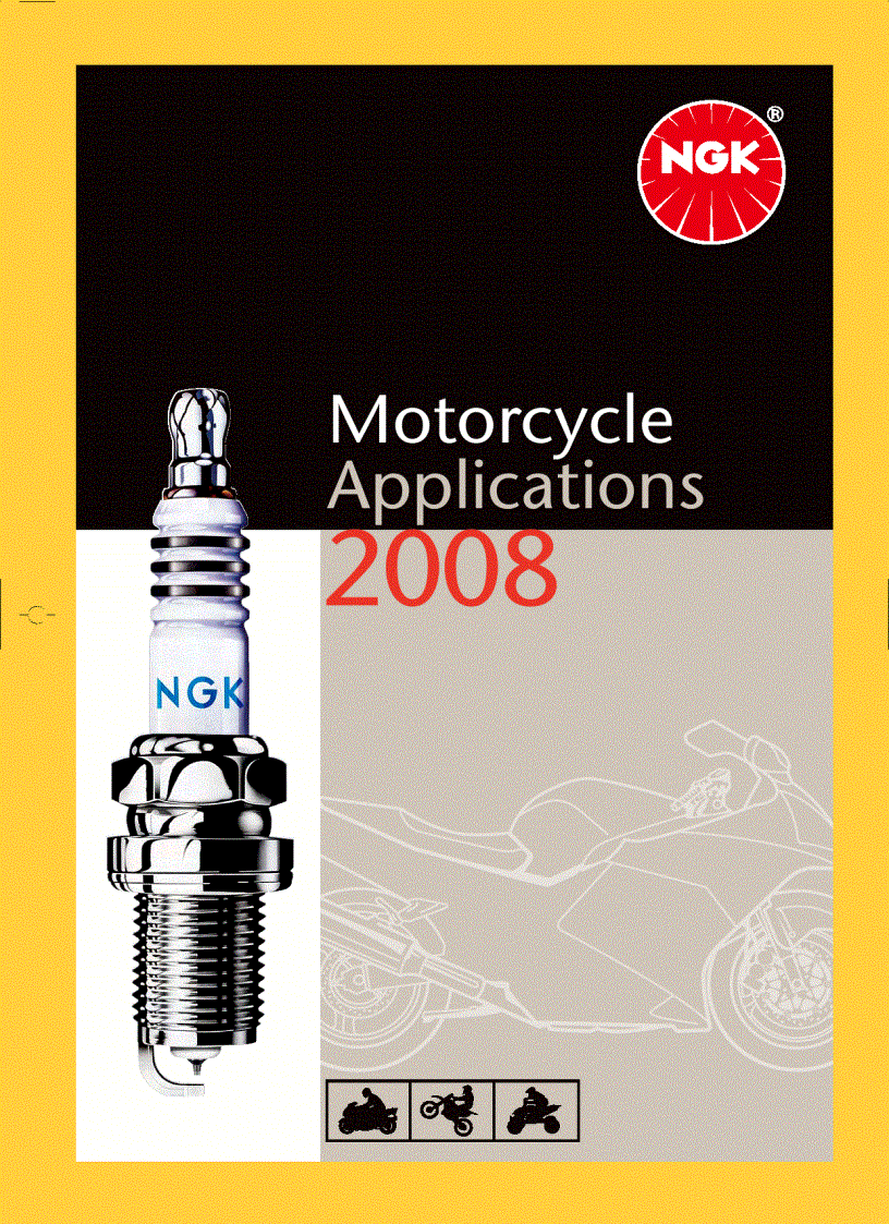 image for page Motorcycle Application 2008 Catalogue