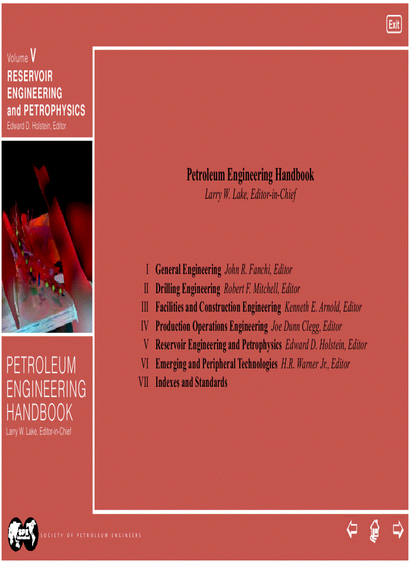 image for page Petroleum Engineering Handbook Volume 5
