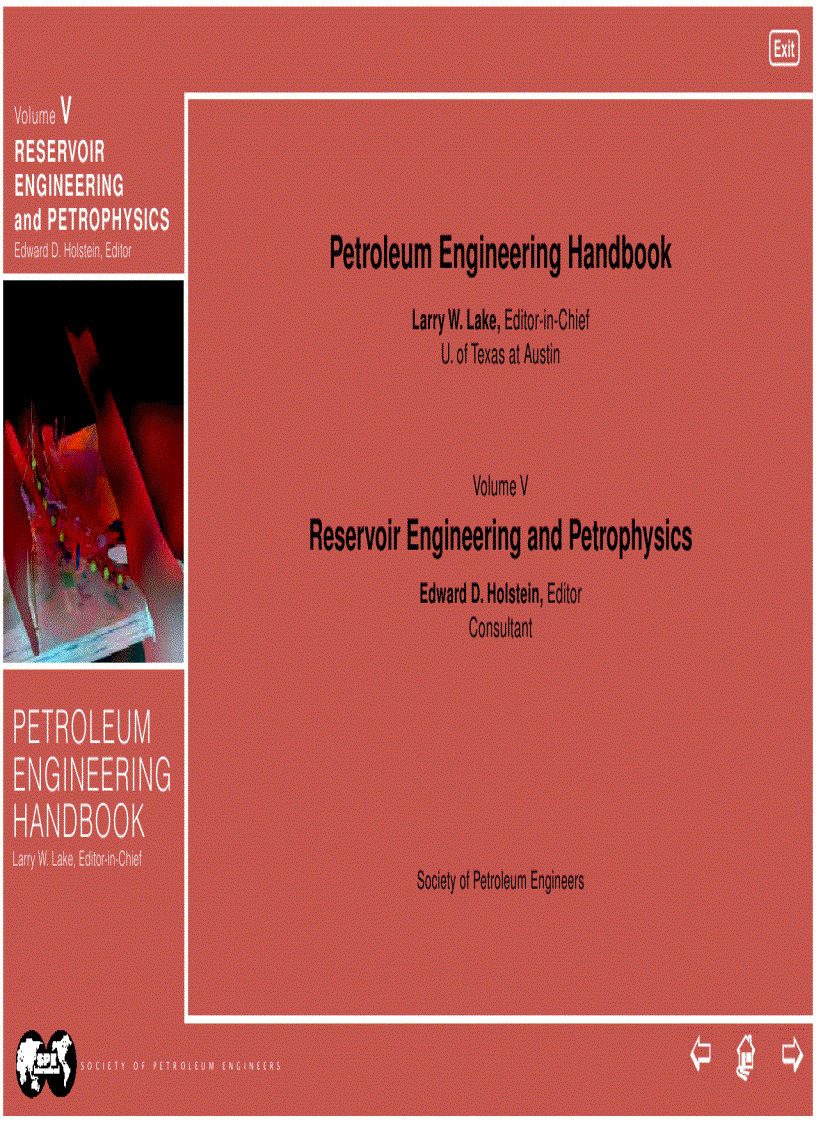 image for page Petroleum Engineering Handbook Volume 5