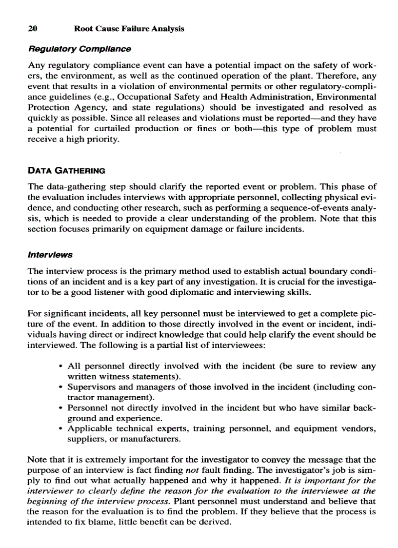 image for page Root Cause Failure Analysis
