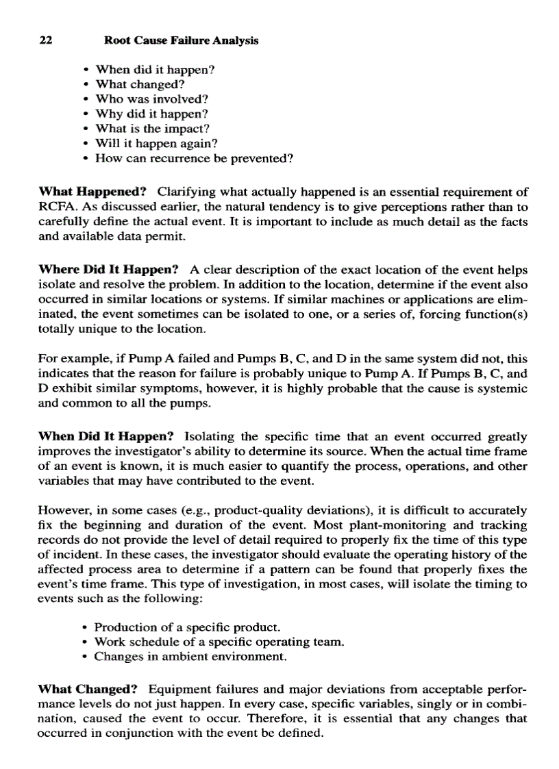image for page Root Cause Failure Analysis