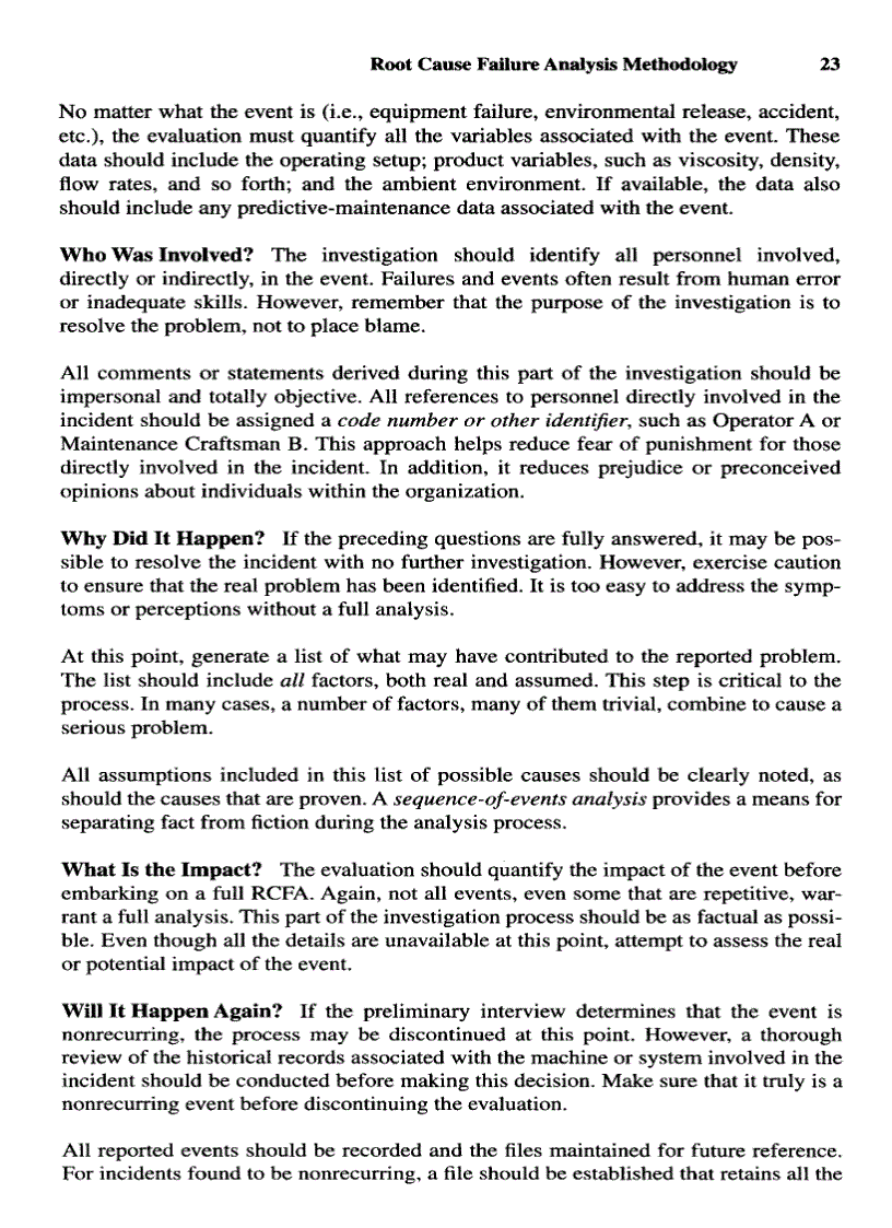 image for page Root Cause Failure Analysis