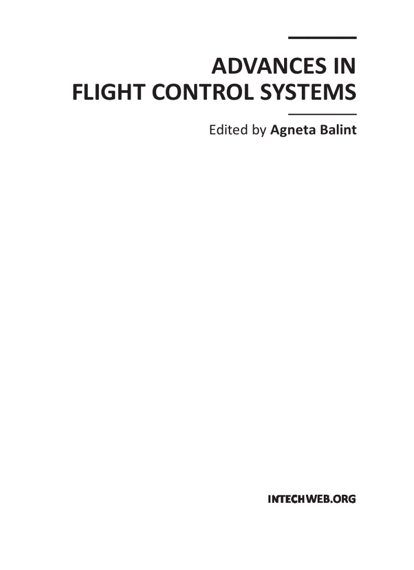 image for page Advances in Flight Control Systems