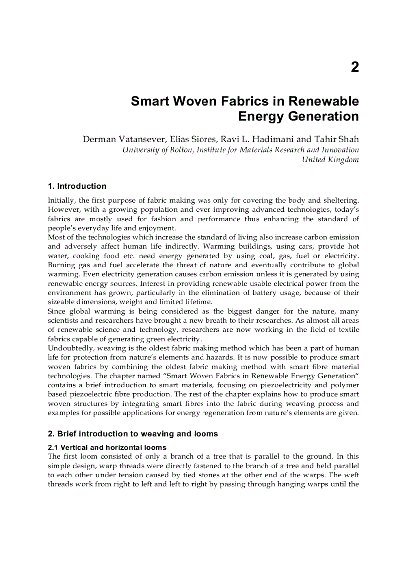 image for page Advances in Modern Woven Fabrics Technology