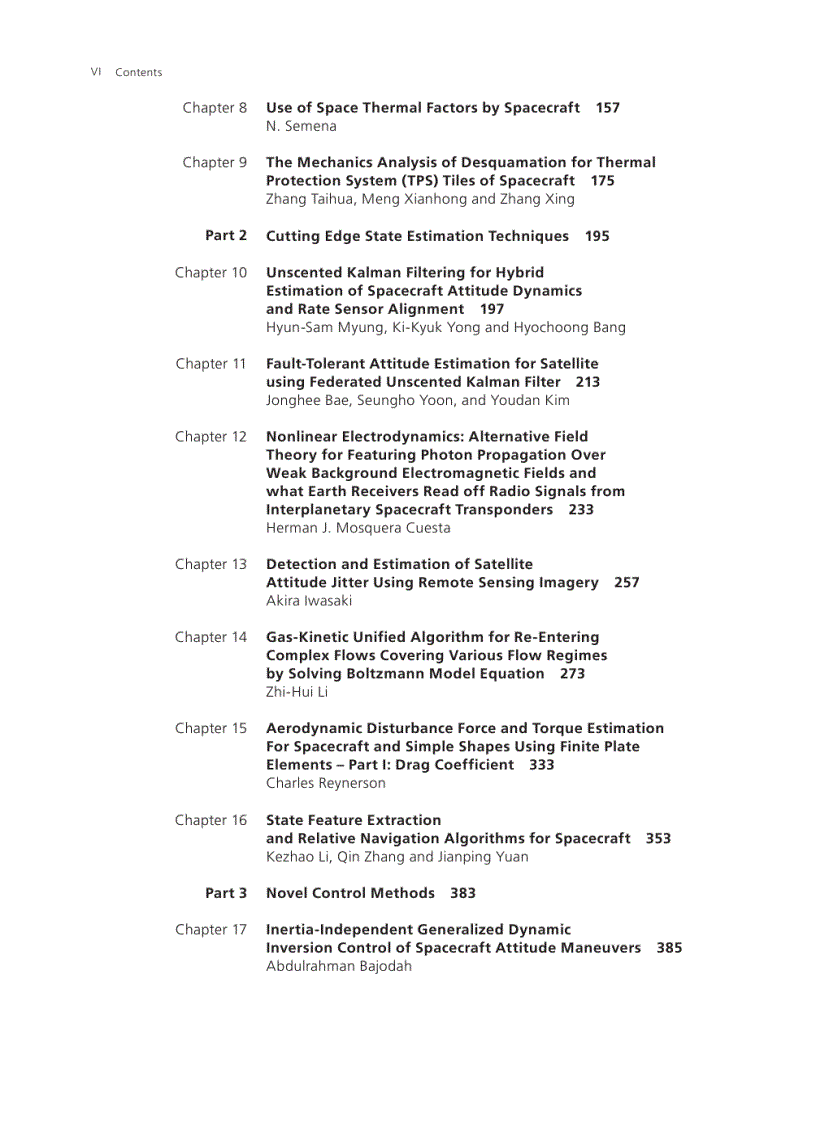 image for page Advances in Spacecraft Technologies