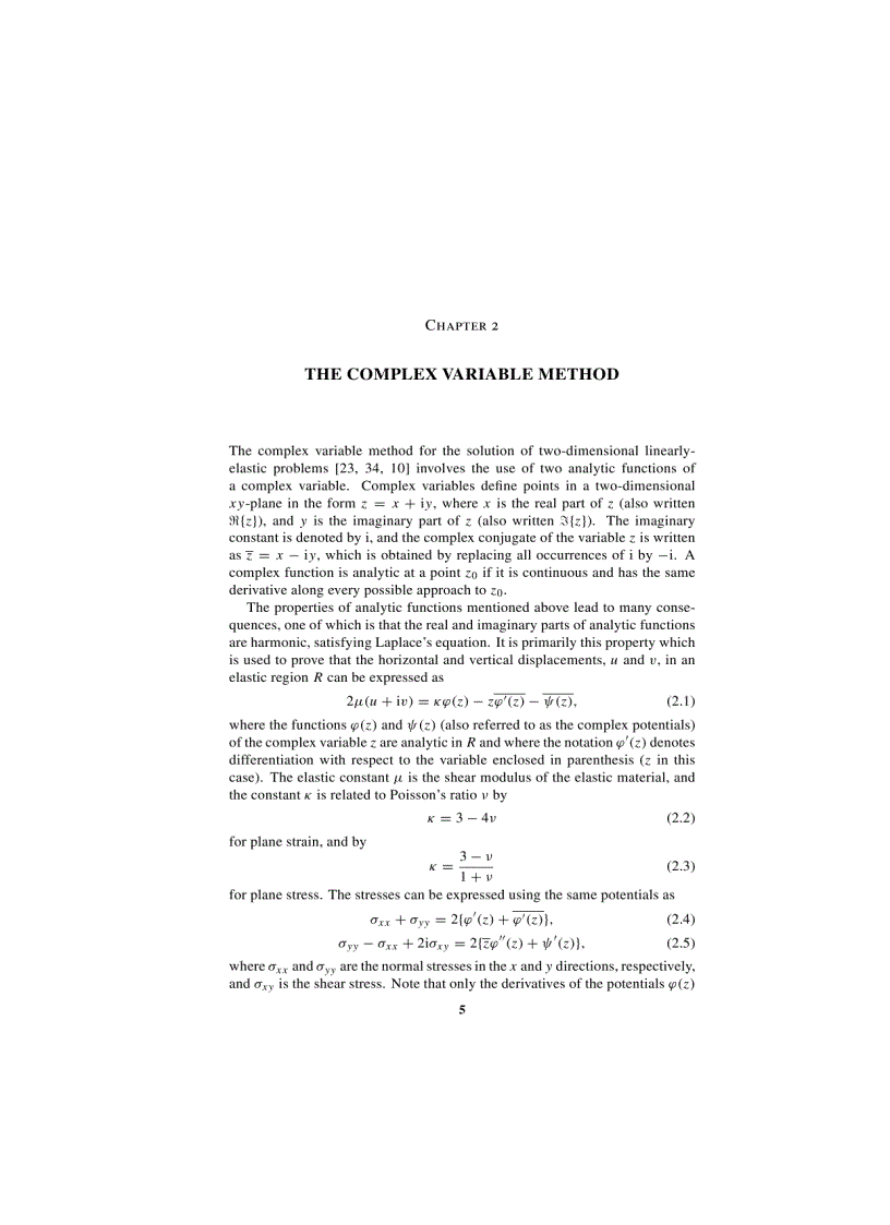 image for page Analytic Solutions of Elastic Tuneling Problems