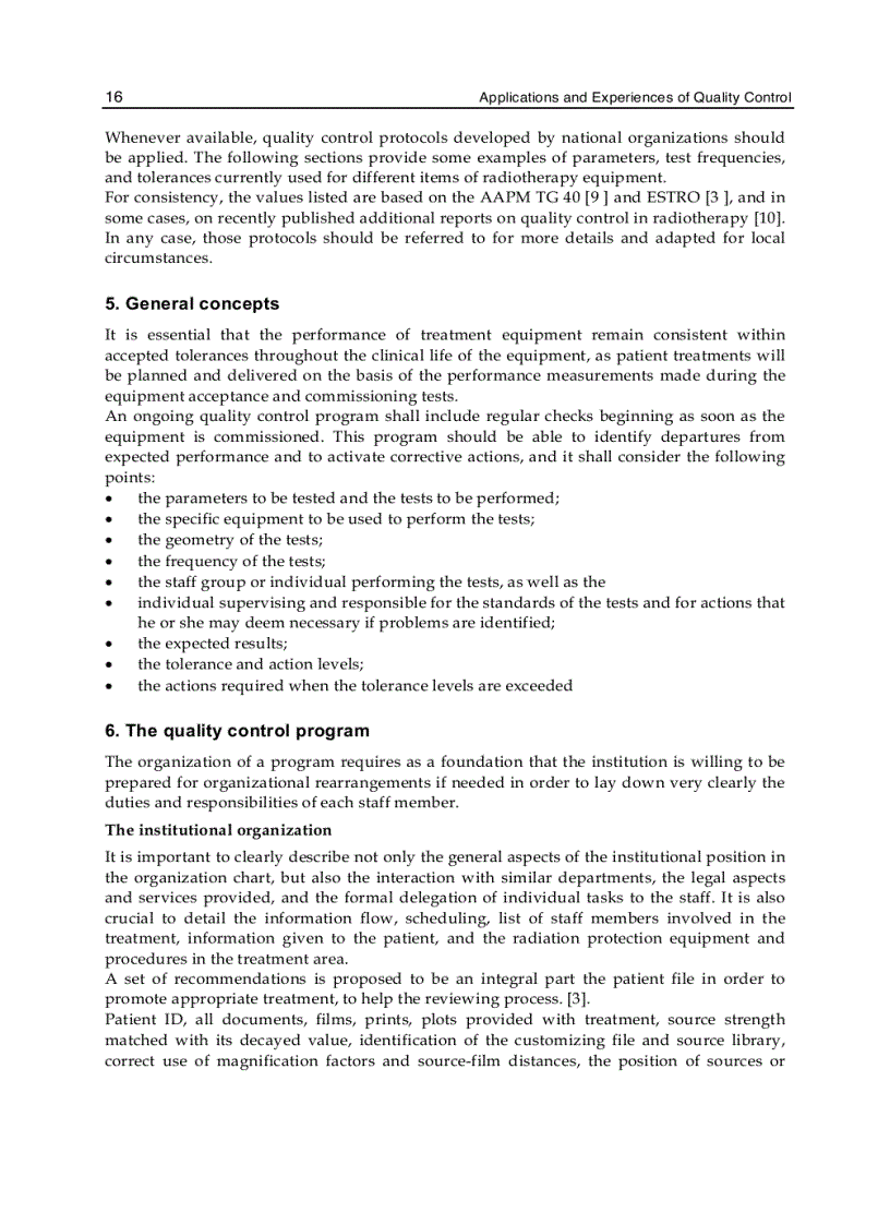 image for page Applications and Experiences of Quality Control