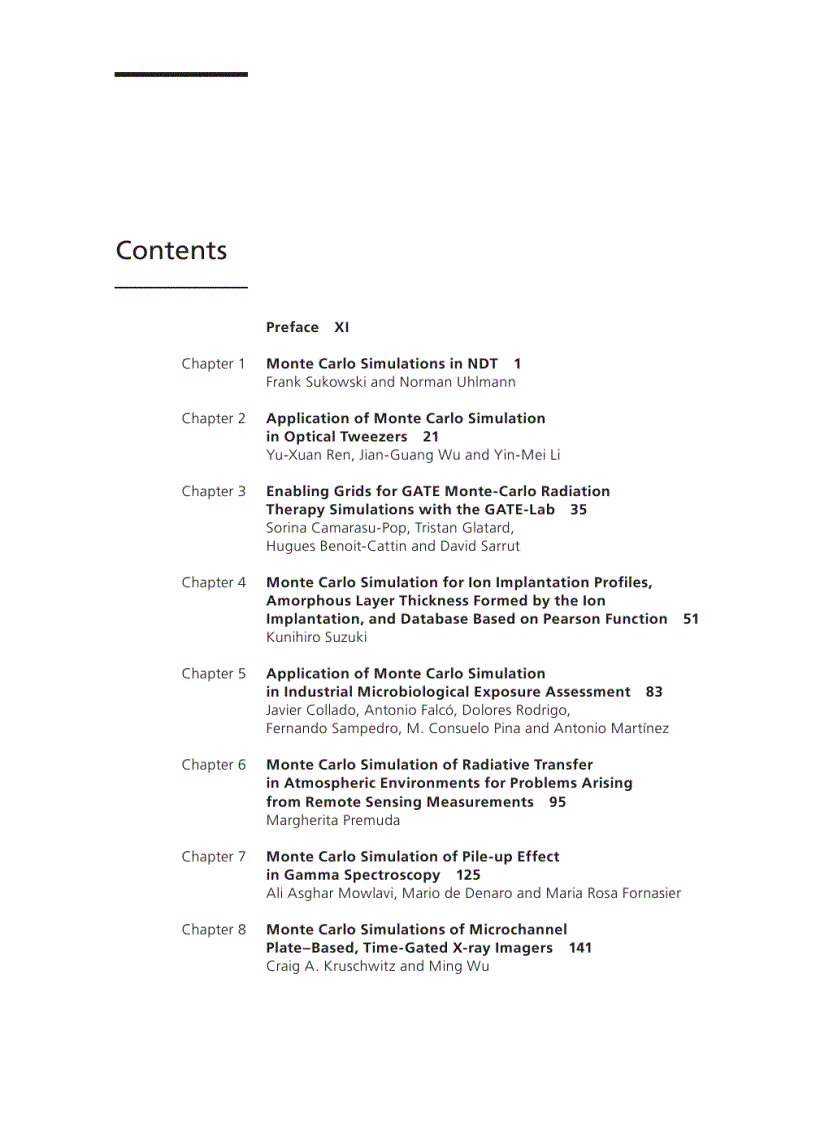 image for page Applications of Monte Carlo Method in Science and Engineering