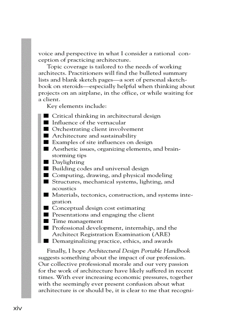 image for page Architectural Design Portable Handbook