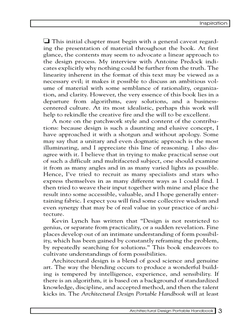 image for page Architectural Design Portable Handbook