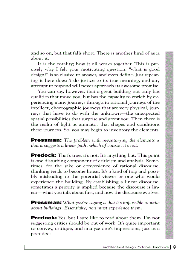 image for page Architectural Design Portable Handbook