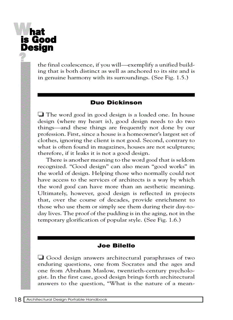 image for page Architectural Design Portable Handbook