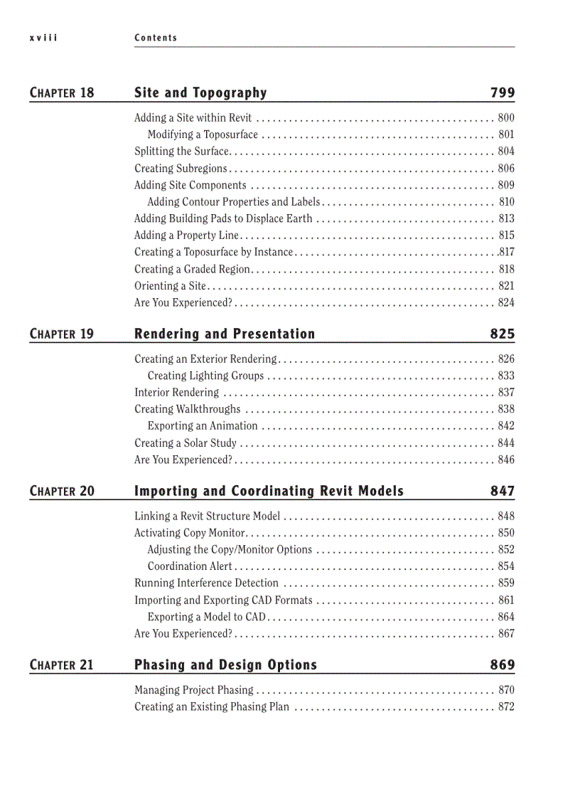 image for page Autodesk Revit Architecture 2011 No Experience Required