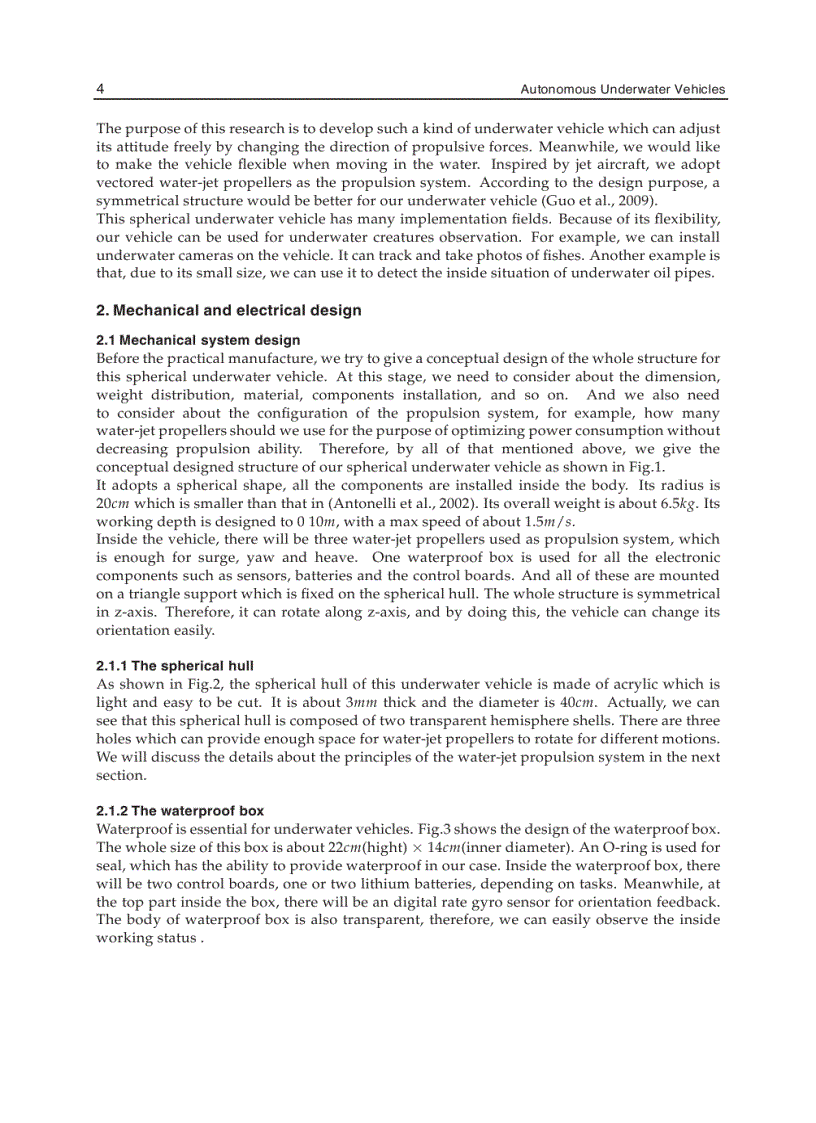 image for page Autonomous Underwater Vehicles