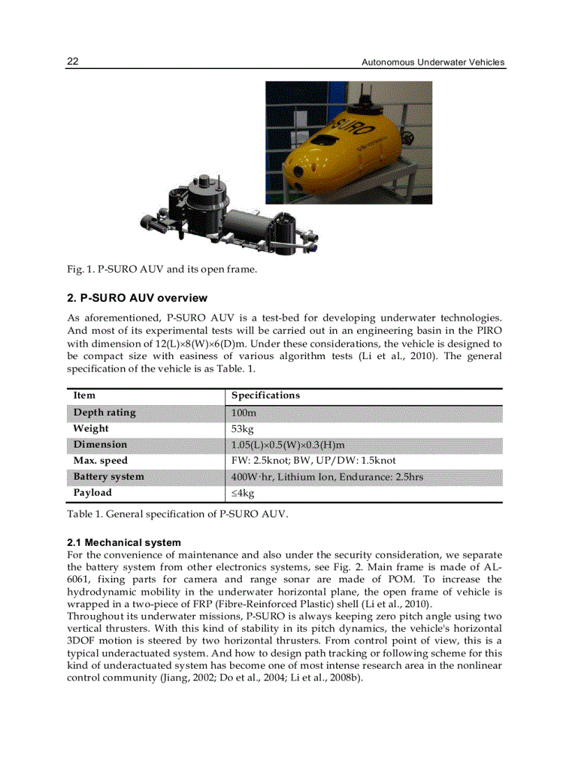 image for page Autonomous Underwater Vehicles