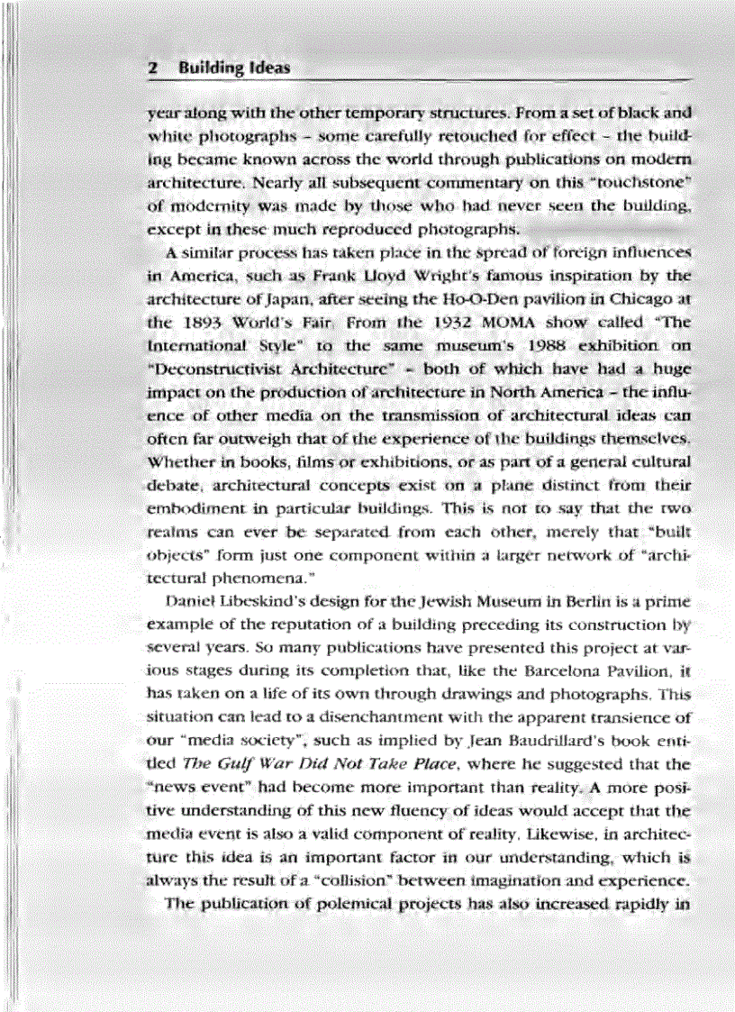 image for page Building Ideas An Introduction to Architectural Theory