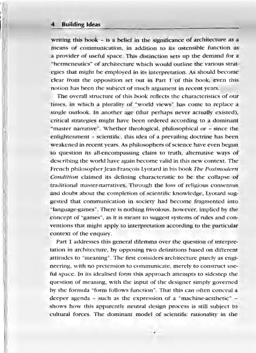 image for page Building Ideas An Introduction to Architectural Theory