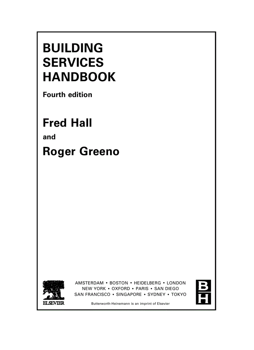 image for page Building Services Handbook 5th Edition