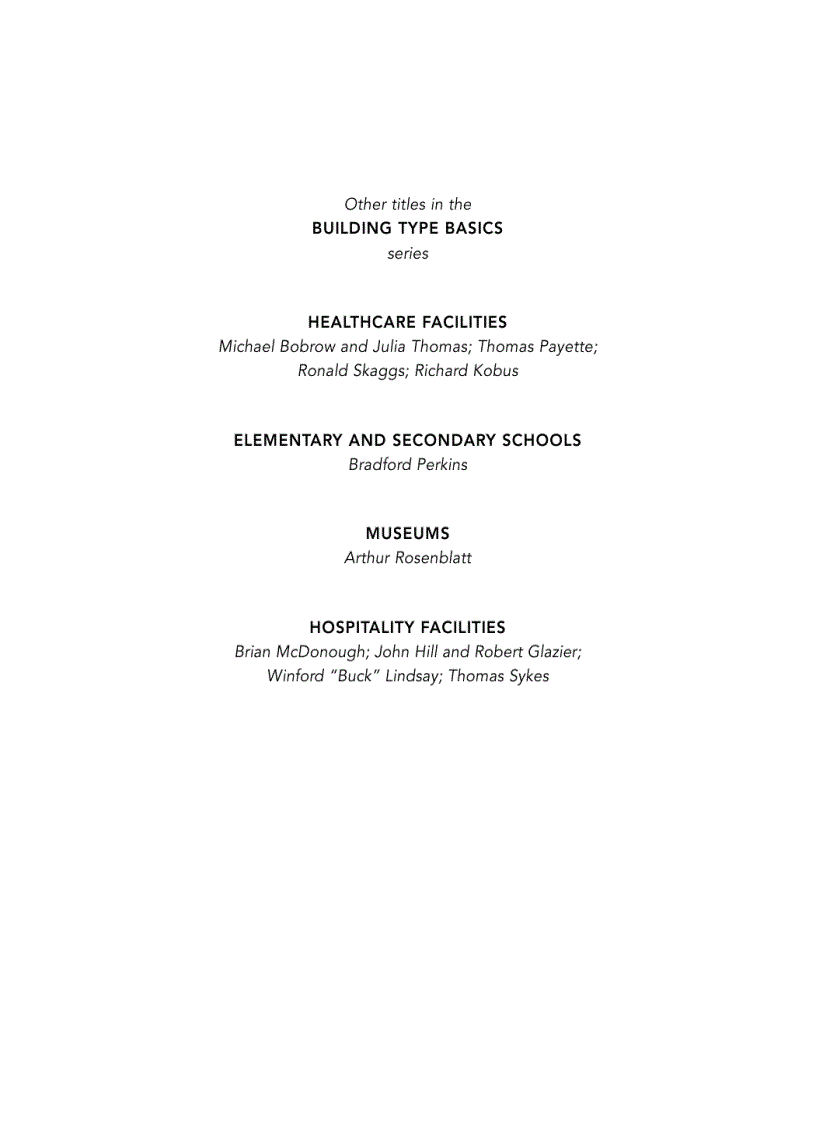 image for page Building Type Basics for Research Laboratories 2nd Edition