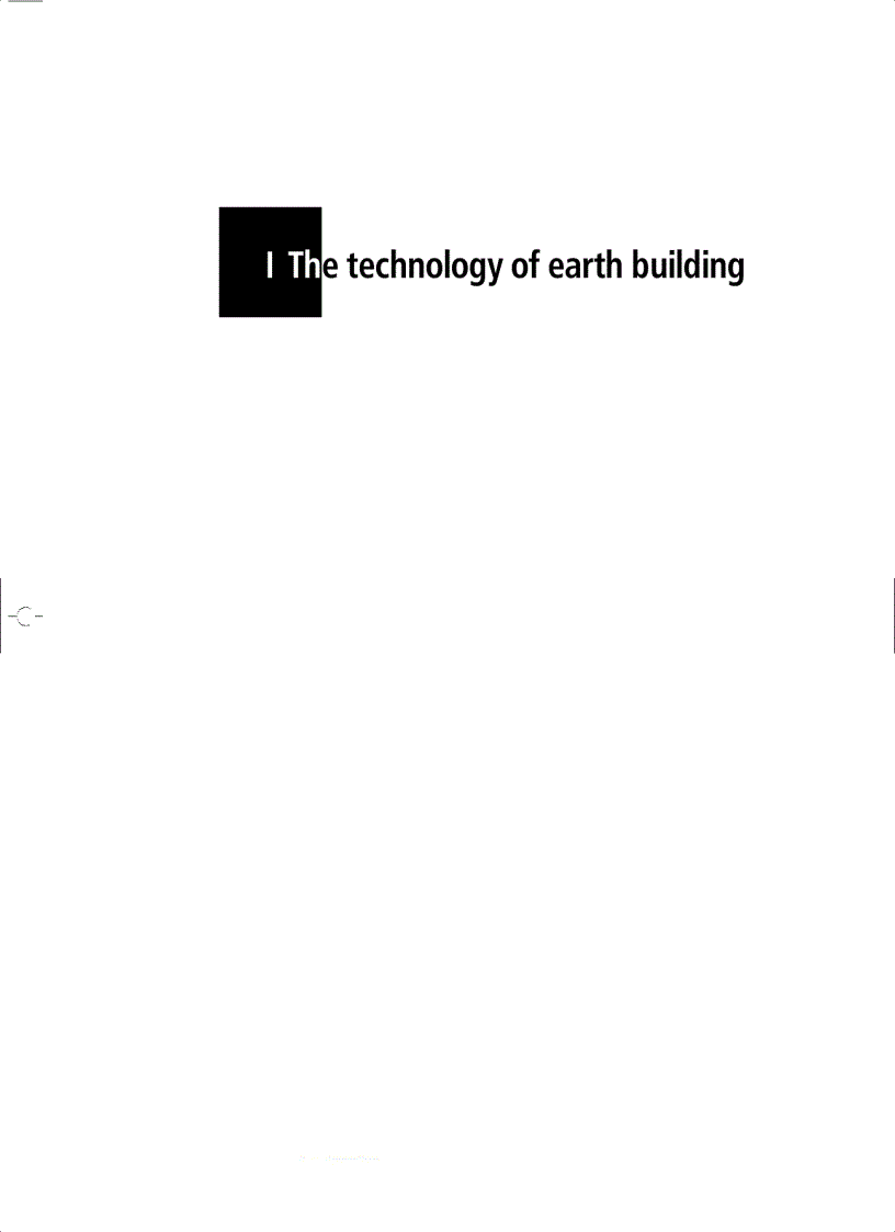 image for page Building with Earth Design and Technology of a Sustainable Architecture
