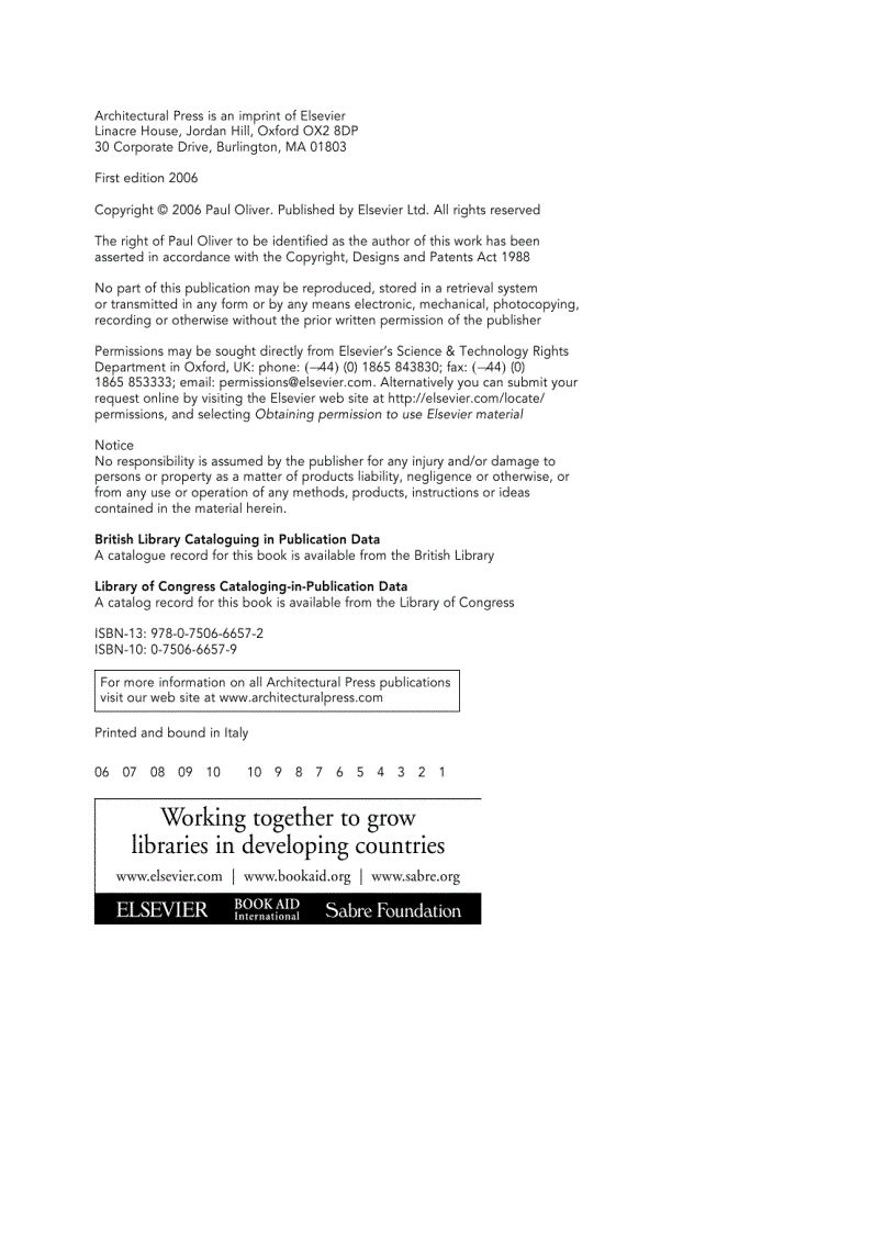 image for page Built to Meet Needs Cultural Issues in Vernacular Architecture